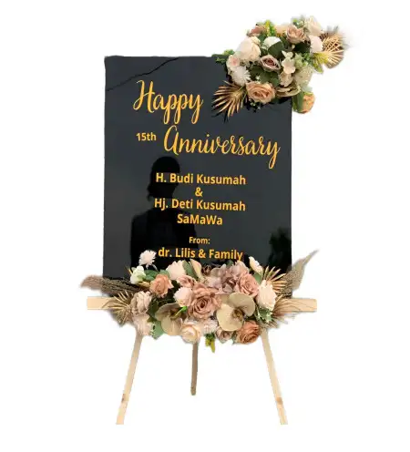 Papan Bunga Akrilik Simbar Waringin