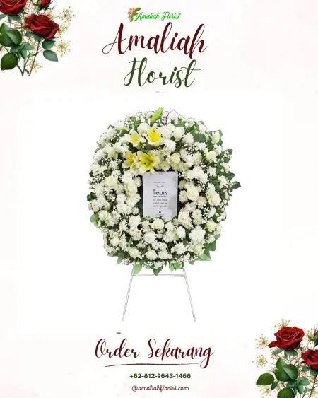 Krans Bunga Duka Simbar Waringin